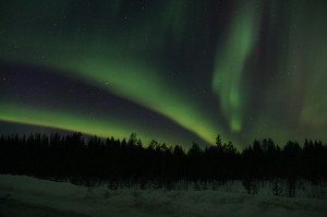 Aurora Boreal, Laponia finlandesa