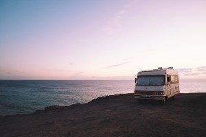 caravana estacionada