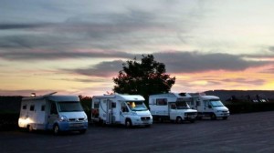 áreas de parking para autocaravanas en Galicia